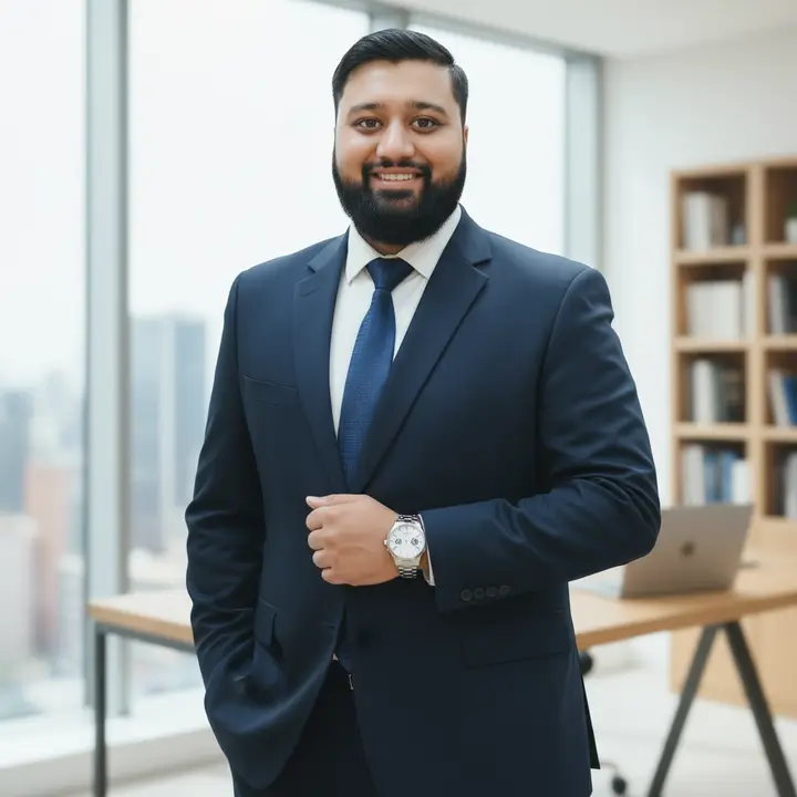 About Me section profile image