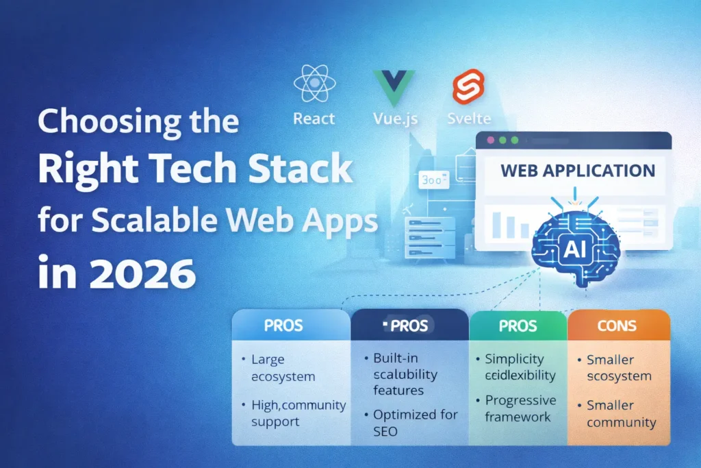 Tech stack for scalable web applications