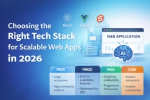 Tech stack for scalable web applications