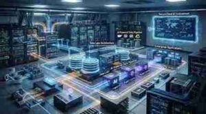 Software developers creating AI integration solutions for enterprise applications.