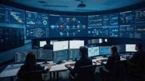 Data engineers building AI Data Integration & Governance solutions in a Denver technology office