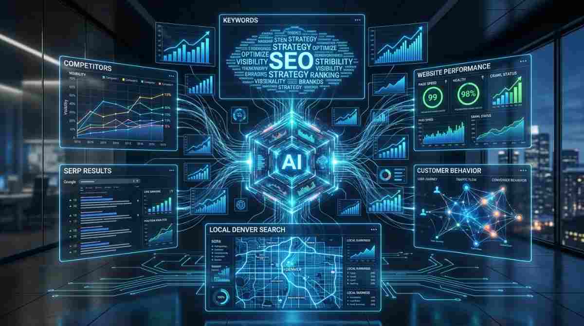 SEO content strategy planning for a Denver business