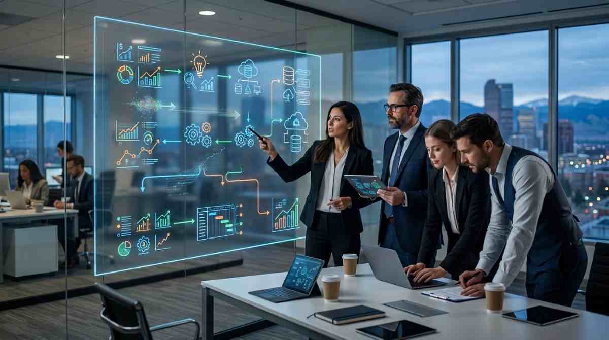 AI strategy planning focused on measurable business ROI